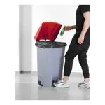 Deksel Voor Afvalbak - 120 L - Rood - Hendi H873496 €14.60 Afvalbakken