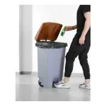 Deksel Voor Afvalbak - 120 L - Bruin - Hendi H873519 €14.60 Afvalbakken