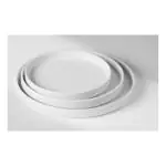 Bord Oslo - Hoge Rand - Ø20 CM - Wit - Hendi H768730 €7.50 Borden
