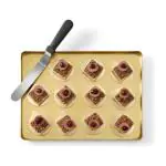 Tray - Goud - Aluminium - H 2 x B 20 x D 30 CM - Hendi H808559 €20.50 Bakplaten en braadslede