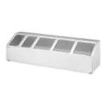 GN Bak Houder - 3x 1/6 GN + 2x 1/9 GN - RVS - Hendi H820049 €79.50 Gastronorm bakken