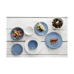Kom - 6 stuks - Wit - Porselein - H 5.9 x D 16 CM - Olympia FU229 €75.00 Kommen