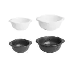 Kom - 4 stuks - 64 CL - Wit - Porselein - Olympia HP854 €33.99 Kommen