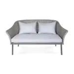 Loungeset Rio - 4-Delig - Aluminium Frame - Wit - Rattan - G-Line HW-141014 €699.00 Terrasstoelen