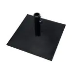 Parasolvoet - 25 KG - Zwart - Gepoedercoat staal - H 30 x L 50 x B 50 CM - G-Line HW-141020 €79.00 Horeca parasols
