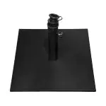 Parasolvoet - 25 KG - Zwart - Gepoedercoat staal - H 30 x L 50 x B 50 CM - G-Line HW-141020 €79.00 Horeca parasols