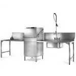 Doorschuifvaatwasser - Met Ingebouwde Waterontharder - ECO+H615D - Hobart ECO+H615D €9,669.00 Doorschuifvaatwassers