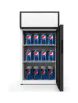 Koelkast - 50 Liter - 1-Deurs - Glazen Deur - Geventileerd - Wit - G-Line HW-02468 €199.00 Koelkasten met glazen deur
