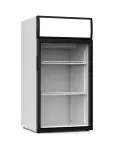 Koelkast Mini - 80 Liter - 1-Deurs - Glazen Deur - Geventileerd - Wit - G-Line HW-02469 €249.00 Koelkasten met glazen deur