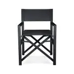 Terrasstoel Max - Inklapbaar - Armleuning - Zwart - G-Line HW-44383 €64.95 Terrasstoelen