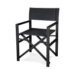 Terrasstoel Max - Inklapbaar - Armleuning - Zwart - G-Line HW-44383 €64.95 Terrasstoelen