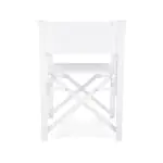 Terrasstoel Max - Inklapbaar - Armleuning - Wit - G-Line HW-44382 €64.95 Terrasstoelen