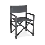 Terrasstoel Max - Inklapbaar - Armleuning - Antraciet - G-Line HW-44381 €64.95 Terrasstoelen