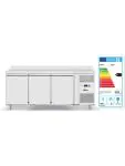 Koelwerkbank - Profi Line - 3 deurs - Motor rechts - Met spatrand - Hendi - 232057 232057 €1,346.09 Koelwerkbanken