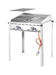 Green Fire met 2 Branders - 74 X 61.2 CM - Hendi - 149621 149621 €609.77 Slagers BBQ