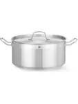 Kookpan - Laag - Deksel - Ø32 cm - 12 liter - Hendi - Profi Line - 830604 830604 €57.76 Kookpan