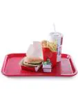 Fastfood dienbladen - Medium - Rood - Hendi - 878910 878910 €3.65 Buffetdienbladen