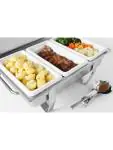 Gastronormbak - 8 stuks - 1/3 - Wit - Porselein - Hendi - 783023 783023 €100.19 Presentatie