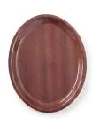 Dienblad ovaal - Woodform - 20 x 26.5 CM - Hendi - 507568 507568 €7.95 Buffetdienbladen