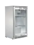 Koelkast - 102 Liter - 1-Deurs - Glazen Deur - Geforceerd - RVS - Husky C1AF-HS-STEEL €958.80 Koelkasten met glazen deur