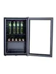 Koelkast - 71 Liter - 1-Deurs - Glazen Deur - Statisch - Zwart - Husky KK70-BK-NL-HU €269.00 Koelkasten met glazen deur