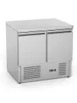 Koelwerkbank - 2-Deurs - 240 Liter - RVS - 230V - H 88 x B 90 x D 70 CM - G-Line HW-26273 €509.00 Koelwerkbanken