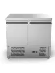 Koelwerkbank - 2-Deurs - 240 Liter - RVS - 230V - H 88 x B 90 x D 70 CM - G-Line HW-26273 €509.00 Koelwerkbanken