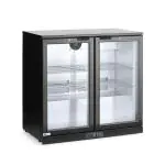Koelkast - 158 Liter - 2-Deurs - Glazen Deur - Geventileerd - Zwart - Arktic 235829 €545.68 Koelkasten met glazen deur