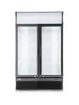 Koelvitrine met dubbele deur 750L - H 196.5 X 59.5 X 112 CM - Hendi - 233795 233795 €1,035.29 Koelvitrine