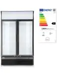 Koelvitrine met dubbele deur 750L - H 196.5 X 59.5 X 112 CM - Hendi - 233795 233795 €1,035.29 Koelvitrine