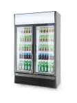 Koelvitrine met dubbele deur 750L - H 196.5 X 59.5 X 112 CM - Hendi - 233795 233795 €1,035.29 Koelvitrine