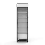 Koelkast - 390 Liter - 1-Deurs - Glazen Deur - Geventileerd - Zwart - G-Line HW-139620 €539.00 Koelkasten met glazen deur