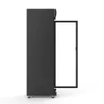 Koelkast - 390 Liter - 1-Deurs - Glazen Deur - Geventileerd - Zwart - G-Line HW-139620 €539.00 Koelkasten met glazen deur