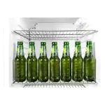 Koelkast - 130 Liter - 1-Deurs - Glazen Deur - Statisch - Wit - Husky KK111-WH-NL-HU €336.00 Koelkasten met glazen deur