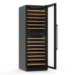 Wijnklimaatkast - Glazen Deur - 1-Deurs - 430 Liter - Zwart - G-Line GL-167887 €999.00 Wijnklimaatkasten