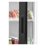 Koelkast - 203 Liter - 1-Deurs - Glazen Deur - Statisch - Zwart - Bartscher B700836 €879.00 Koelkasten met glazen deur