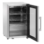 Koelkast - 63 Liter - 1-Deurs - Glazen Deur - Statisch - RVS - Bartscher B700851 €519.00 Koelkasten met glazen deur