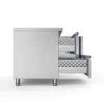 Koelwerkbank - 1-Deurs - 4 Lades - RVS - 230V - H 85 x B 179.2 x D 70 CM - G-Line GL-167738 €2,099.00 Koelwerkbanken