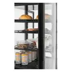 Mini Koelvitrine 75L2T - Zwart - Bartscher B700387 €441.75 Koelvitrine