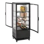 Mini Koelvitrine 98L2T - Zwart - Bartscher B700698 €649.00 Koelvitrine
