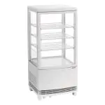 Mini Koelvitrine 75L2T - Wit - Bartscher B700287 €441.75 Koelvitrine