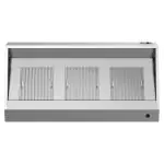 Afzuigkap - Schuin model - Inclusief Verlichting - RVS - H 40 x B 250 x D 95 CM - G-Line HW-52414 €499.00 Afzuigkappen