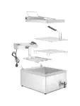 Donut Friteuse - 12 L - Hendi - 205914 205914 €374.20 Friteuses 230 volt