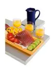 Serveerplaat - Gekoeld - Aluminium - H 3.6 x B 32.5 x D 17.6 CM - Saro - 405-1010 405-1010 €67.91 Ontbijt/lunch buffet