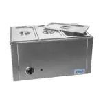 Bain Marie - H 29.1 x 55 x 34.5 CM - 11.6 KG - 220 - 240 V - 2000 W - RVS - Mach - 899002 899002 €387.00 Bain marie tafelmodel