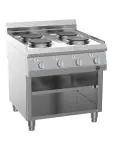 Kooktafel - Elektrisch - 4 Zones - RVS - 400V - B 80 CM - G700 Line - G-Line 73743 €799.00 Gastro G700 line