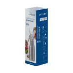 Slagroomapparaat - 0.63 KG - RVS - 0.5 Liter - Kayser - 250001 E250001 €68.45 Slagroom apparaten