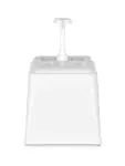 Sausdispenser - Met Pomp - 2.5 Liter - Wit - H 32.7 x 21 x 22.4 CM - Hendi - 203545 H203545 €19.15 Knijpflacons