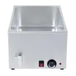 Bain Marie - 1/1 GN - 0°C / 90°C - Aftapkraan - RVS - 230V - G-Line HW-5050 €89.00 Bain marie tafelmodel