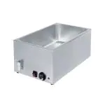 Bain Marie - 1/1 GN - 0°C / 90°C - Aftapkraan - RVS - 230V - G-Line HW-5050 €89.00 Bain marie tafelmodel
